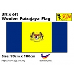 90cm X 180cm Woolen Putrajaya Flag